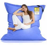 LazyBag Sitzsack Lazybag – XXL Nylon Sitzsack – Wasserfest, Innen und Außen,180x140 cm (Sitzkissen Bean-Bag, Nylon Bezug), 180 x 140 cm