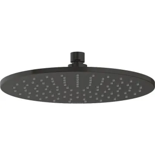 Bravat Kopfbrause 3590879 rund, schwarz matt