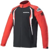 Alpinestars Motorradjacke Alpinestars Honda Softshell Jacke rot / schwarz motorradjacke herren