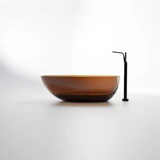 Steinberg Serie 489 Freistehende Badewanne aus Polyresin, 489 8010 33 489 8010 33