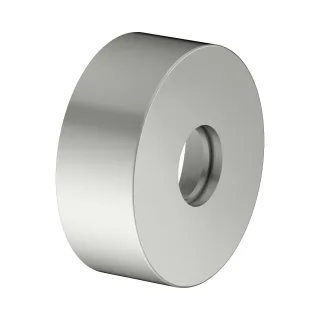 Keuco Verlängerungs-Rosette rund für 59545, Edelstahl-finish, Höhe 25 mm, 59545060281 59545060281