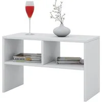 VCM Couchtisch Holz Beistelltisch Couchtisch Sofatisch Nachto S, 40x63x30cm Beistelltisch, Wohnzimmer