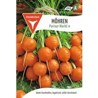 FRANKONIA Gemüsesamen Möhre, Pariser Markt 2 - Möhren-Samen Saatgut Samen, Daucus carota