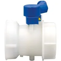 Stabilo Sanitär Auslaufventil IBC Klappenhahn Blau S100 x 8