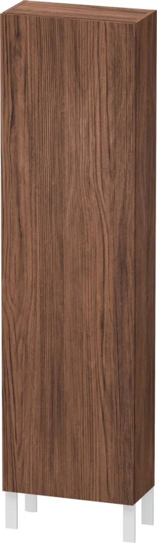 Duravit L-Cube Hochschrank Nussbaum dunkel Matt 500x243x1760 mm - LC1171L2121 LC1171L2121