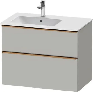 Duravit D-Neo Waschtischunterbau wandhängend Betongrau Matt 810x462x625 mm - DE4366004070000 DE4366004070000