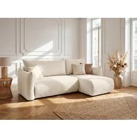 yourhouse24 Ecksofa FILO MINI L-Form Couch, Cord-Stoff, mit Bettfunktion und Bettkasten, Seite universal