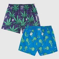 Lousy Livin Boxershorts Lousy Livin 2Pack Boxershorts "Weedy & Bro" (Boxershorts, Boxershorts)