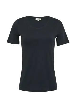 s.Oliver Red Label - T-Shirt im Slim Fit blau - Gr. - 38