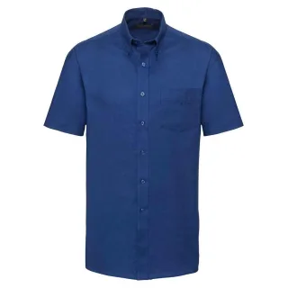 Russell Collection - "Classic" Hemd für Herren kurzärmlig ()