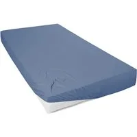 Primera Spannbettlaken Mako-Feinjersey Spannbetttuch, Mako-Jersey, Gummizug: rundum, (1 Stück), Geeignet für Standardmatratzen bis 22 cm, 100% Baumwolle