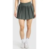 Smilodox Rocktights Cindra, SoftFeel High Waist Skort mit Faltenschnitt, Tennisrock Kurze Hose schnelltrocknend, atmungsaktiv elastisch, Tennis Training