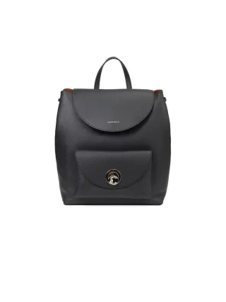 Coccinelle Rucksack Schwarz/Kognak