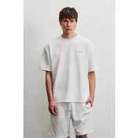 PEGADOR Rundhalsshirt LAGOS OVERSIZED SOFT RIB TEE