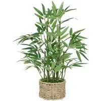 Kunstpflanze Künstlicher Bambus im Topf, 46 cm Zimmerpflanze, Atmosphera Créateur d'intérieur, Höhe 46 cm