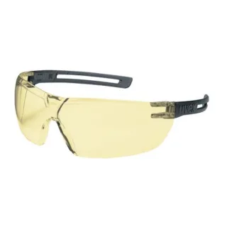 uvex Bügelbrille x-fit grau translucent grau/gelb - 9199286