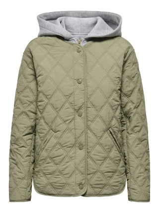 ONLY - ONLRISSO LIFE HOOD QUILT JACKET CC OTW - Gr. - M