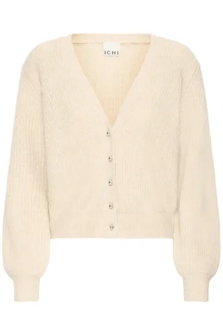 ICHI - Strickjacke - Marin beige - Gr. - M