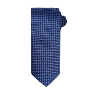 Premier Mens Puppy Tooth Formal Work Krawatte (2er-Pack) (Royal)