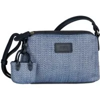 Gabor Handtasche Granada Denada (Set, 2-tlg., Highlight: Mini-Me-Shopper-Anhänger für Lippenbalsam & Tücher), sommerlich gestreiftem Bast & glattes Lederimitat mit Mini-Me Anhänger