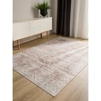 benuta Teppich George, rechteckig, Höhe: 5 mm, Vintage-Look, Kurzflor, Teppich Wohnzimmer, Schlafzimmer, Waschbar