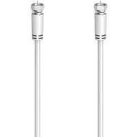 Hama SAT-Anschlusskabel, F-Stecker - F-Stecker, 1,5 - 10 m, 90 dB SAT-Kabel, F-Stecker, (150 cm)