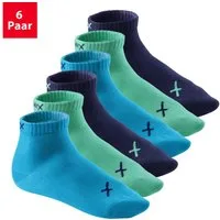 CFLEX Kurzsocken Lifestyle Kurzschaft Socken für Damen & Herren (6 Paar) Sneaker