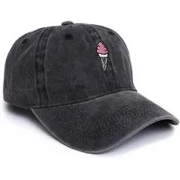 Made by Nami Baseball Cap Basecap Used Look - Rot Schwarz Grün mit oder ohne Prints Softshell Baseball Caps - Schirm-Mütze Kopfbedeckung - Unisex