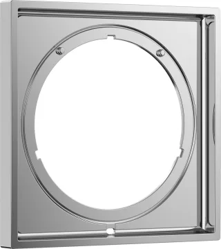 Hansgrohe Verlängerungsrosette AXOR ShowerSelect ID eckig 5 mm chrom, 13641000 13641000