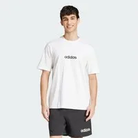 adidas Sportswear T-Shirt ESSENTIALS LINEAR SINGLE JERSEY T-SHIRT (1-tlg)