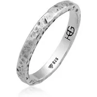 HAZE & GLORY Silberring Bandring - Zion Schmales Design 925 Silber