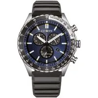 Citizen Quarzuhr Citizen AT2569-04L AT2569-04L, (100-tlg), Citizen AT2569-04L Chronograph mit blauem Zifferblatt