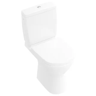 Villeroy und Boch O.novo vita Stand-Tiefspül-WC 5689R001 weiß, Abgang waagerecht, spülrandlos, DirectFlush