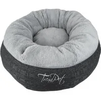 TrendPet Tierbett LunaBed Grau, 100% Polyester, in 2 Größen erhältlich