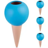 relaxdays Bewässerungssystem Tonkegel im 4er Set, (Set, 4-tlg., 4er Set)