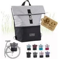 BambiniWelt by Rafael K. Fahrradtasche Fahrradtasche Gepäckträgertasche Rucksack Fahrradrucksack, Gepäckträgertasche/Fahrradrucksack