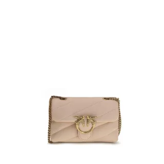 PINKO Mehrfarbige Kalbsleder Bos Taurus Schultertasche