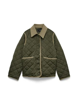 VERO MODA - VMEMILY SHORT JACKET BOO Forest Night - Gr. - L