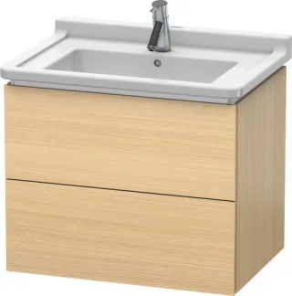 Duravit L-Cube Waschtischunterbau wandhängend Mediterrane Eiche Matt 670x469x558 mm - LC626407171 LC626407171