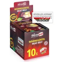Thermopad Wärmegürtel 10er-Display Wärmegürtel, Thermopad VITAL, luftaktiviert, sofort einsetzbar, für den unteren Rücken