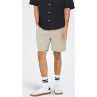 ONLY & SONS Shorts ONSTEL LINEN LATHAM 0257 SHORTS Viskose/Leinen, gerade geschnitten