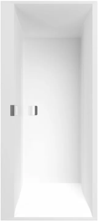 Villeroy & Boch Badewanne Squaro Edge 12 1900x900x475mm Duo Rechteck Stone White, UBQ190SQE2DV-RW UBQ190SQE2DV-RW