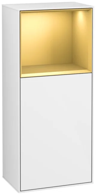 Villeroy & Boch Seitenschrank Finion F51 418x936x270mm mit A: (Scharn.) re, F510HFGF F510HFGF