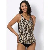 Sieh an! Tankini-Top Tankini-Oberteil
