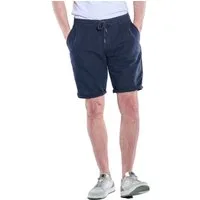 Engbers Bermudas Herren Chino-Bermuda mit Tunnelzug, Marineblau