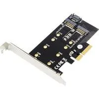 M.2 NGFF / NVMe SSD PCI Express 3.0 (x4), Schnittstellenkarte
