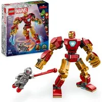 LEGO® Iron Man Mech vs. Ultron (76307), LEGO Super Heroes Konstruktionsspielsteine, (101 St), Made in Europe