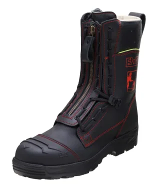 Feuerwehrstiefel | EWS | Profi Exklusiv 9205-2 | PURATEX Klimasystem | Echtleder | Größe 36-48 | Feuerwehr Größe:EU 36 / UK 3
