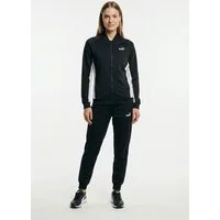 PUMA Trainingsanzug POLY BASEBALL SUIT CL (2-tlg), zweiteiliges Set, Langarm-Oberteil, mit Knopfleiste, Regular Fit