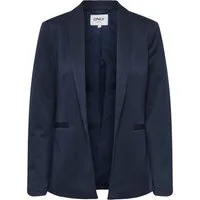ONLY Longblazer ONLESKA-ADDY LIFE L/S HB BLAZER CC TLR mit Reverskragen, verschlusslose Form, Fischgratmuster
